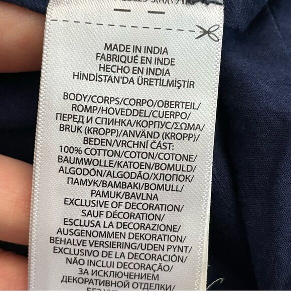 Ralph Lauren Dress Madras Plaid Ruffle Lined Cotton Sleeveless Blue Pink Green - Picture 9 of 9